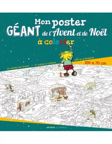 Mon poster géant de l'Avent et de Noël