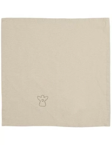 Lot de 4 serviettes de table brodée d'un Ange