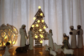 Comment faire un décor de crèche de Noël ?